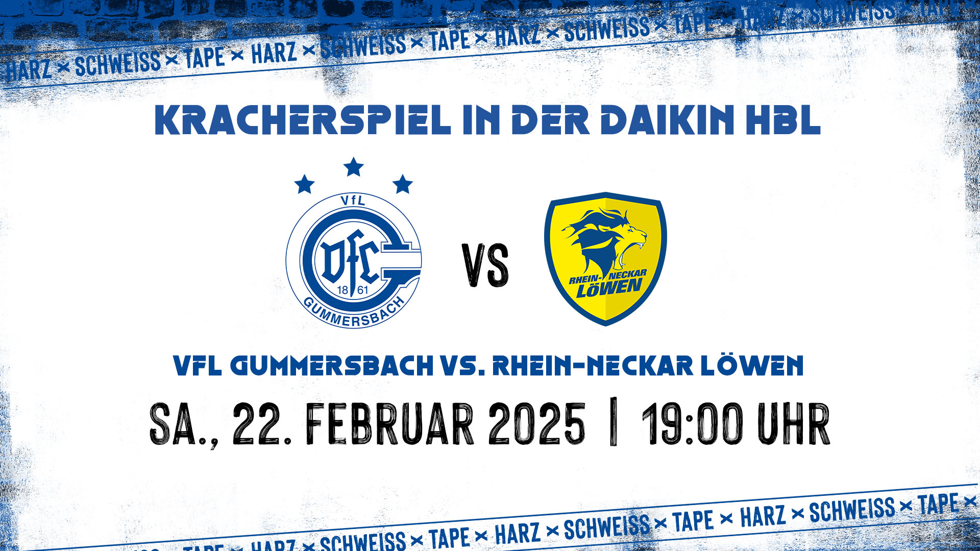 HEIMspiel | VfL Gummersbach - Rhein-Neckar Löwen