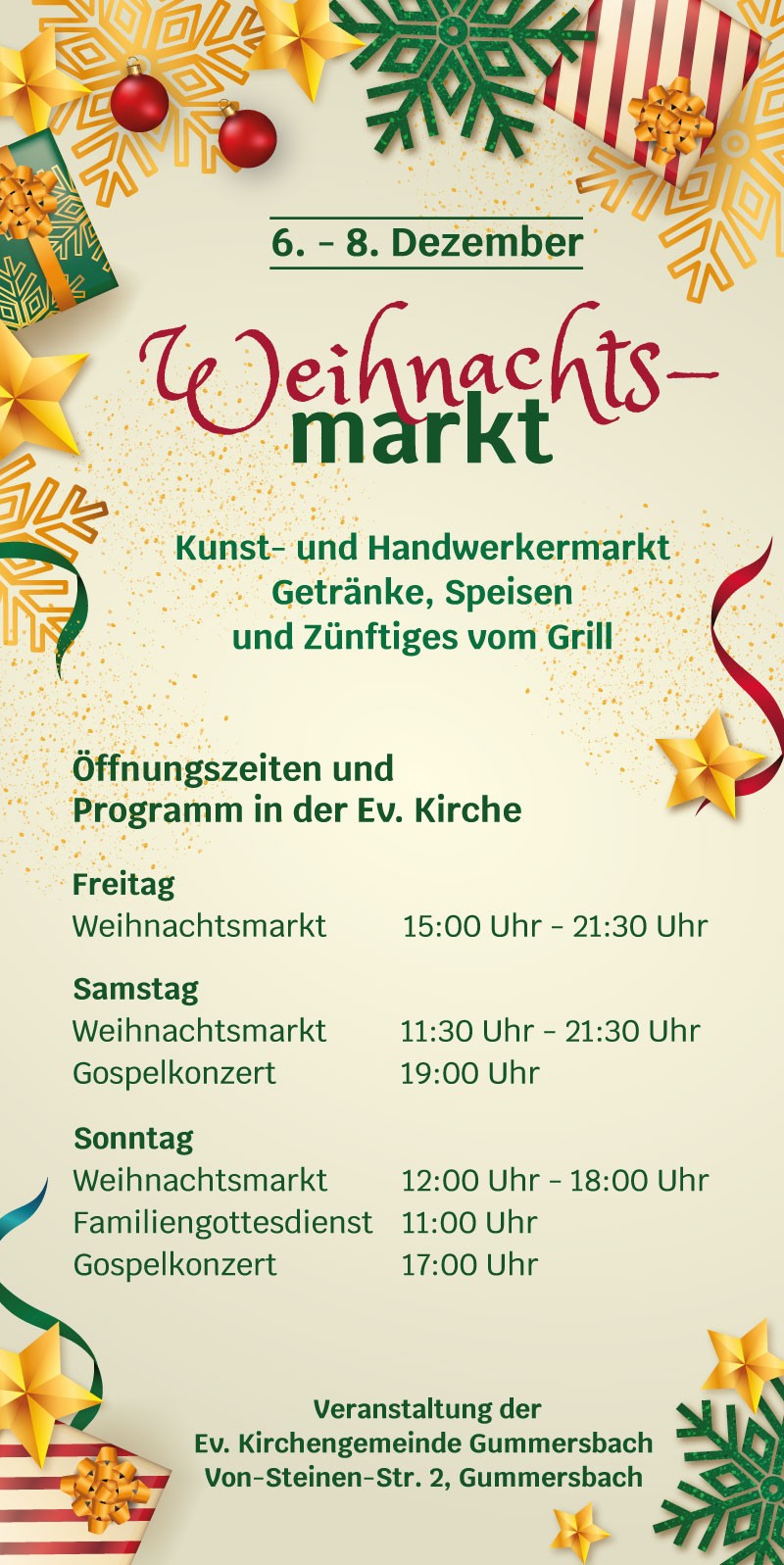 Weihnachtsmarkt e. Kirche