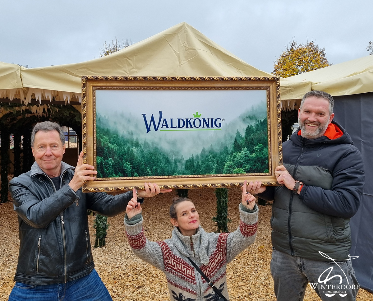 WALDKÖNIG | Tafel wird mit "Waldkönig"- Produkten unterstützt