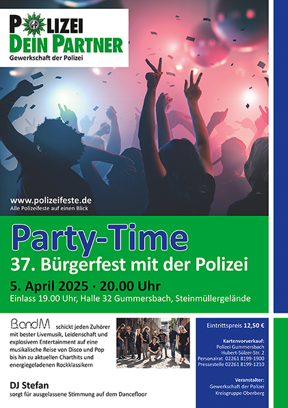 Halle 32 | 37. Bürgerfest mit der Polizei